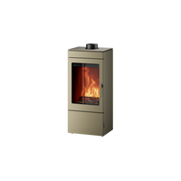 Estufa de leña BLAZE ELEMENT M - acabado pearl beig